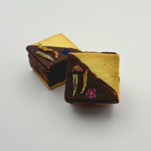 エディブルフラワーチョコレートクッキーサンド（2個セット）